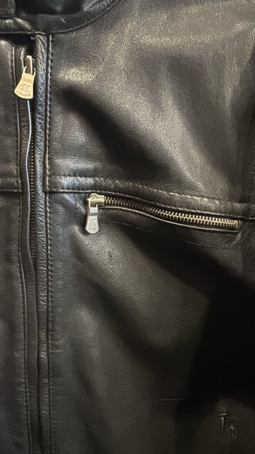 캘빈클라인 염소 가죽 자켓 ㄹㅈㄷ 감도 상품이미지4