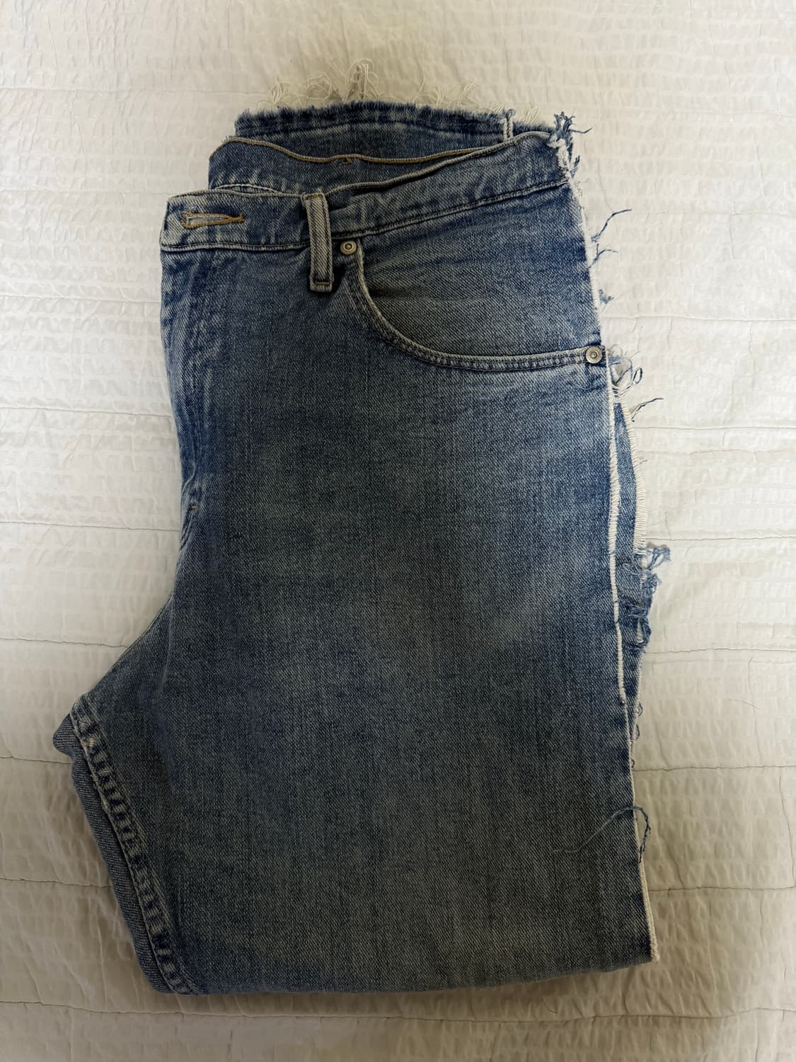 [L/XL] prototypes 아웃라인 데님 상품이미지4