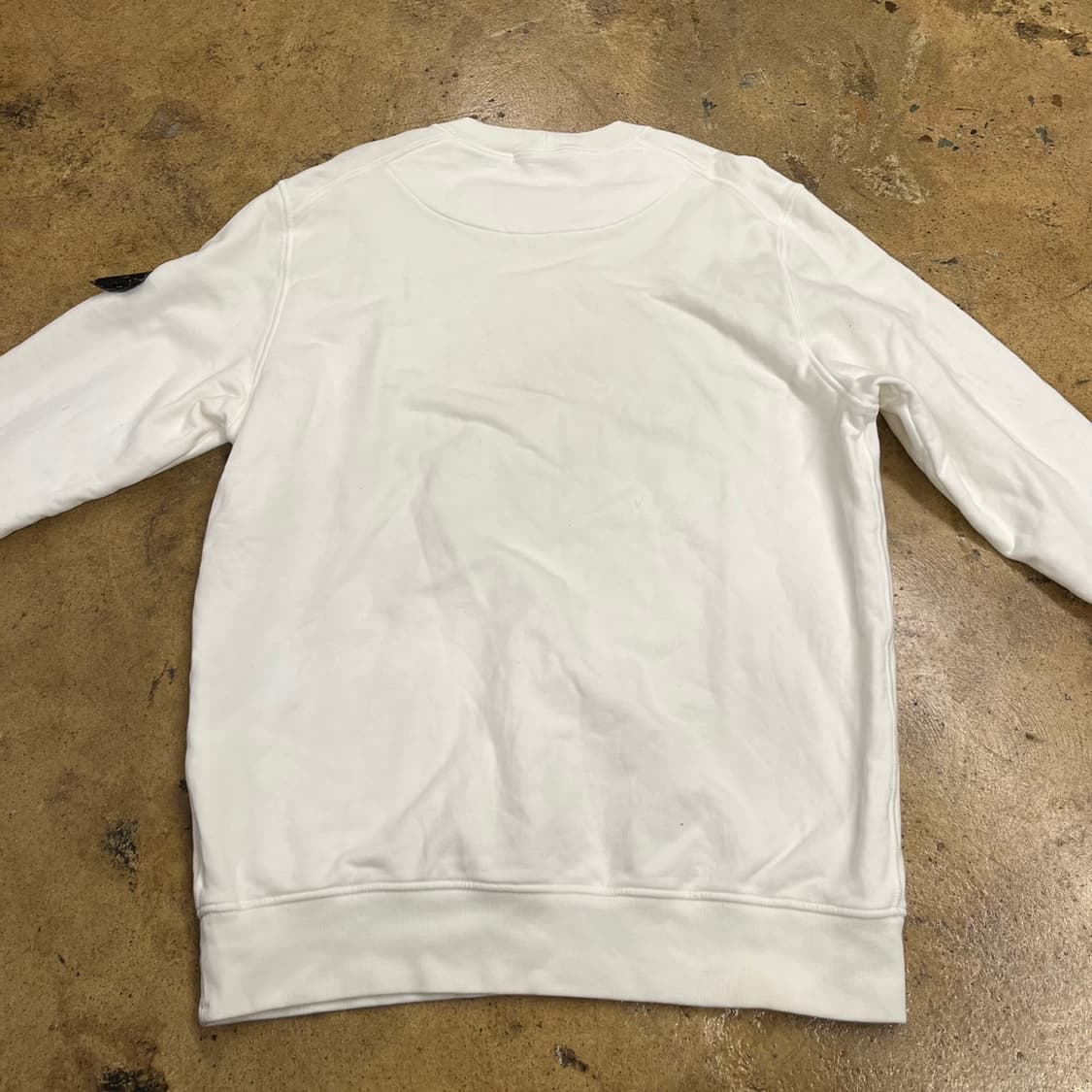 [정품/XL] 스톤아일랜드 화이트 와펜 맨투맨 b17 상품이미지4