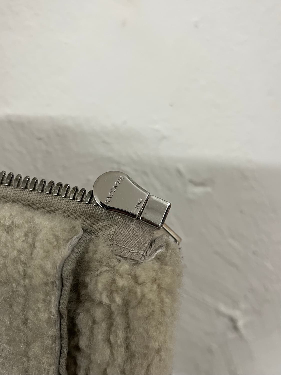 릭오웬스 2016FW 램스킨 퍼 시어링 하이넥 무스탕 바이커 자켓 상품이미지6