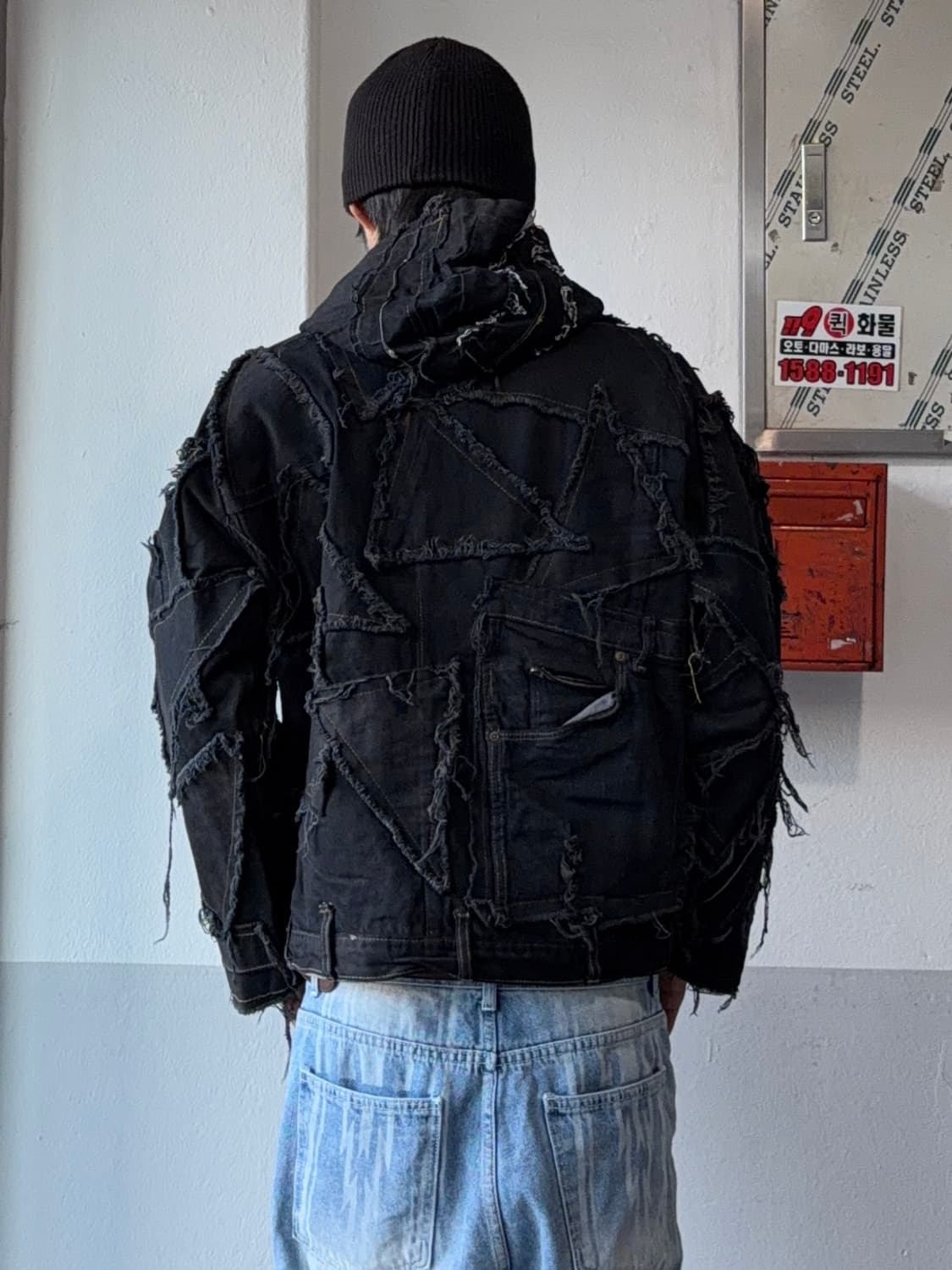 리바이스 커스텀 데님 후드 자켓 상품이미지3