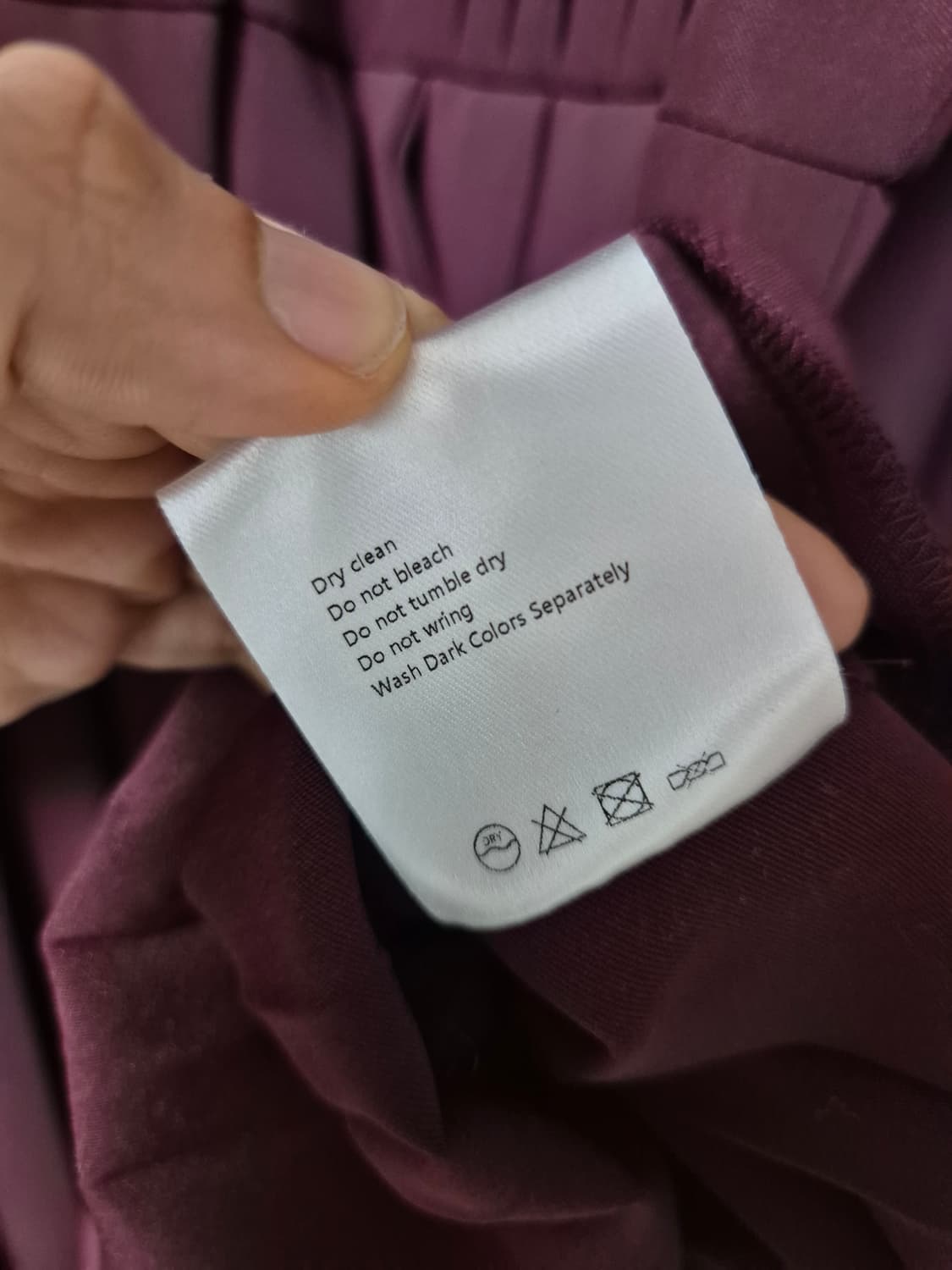 로우클래식 플리츠 원피스 드레스 버건디 m 셔츠원피스 상품이미지8