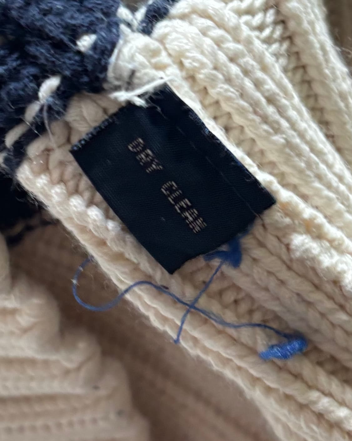 Polo 폴로 랄프로렌 90’s RLPC로고 단가라 보트넥 코튼 니트 상품이미지9