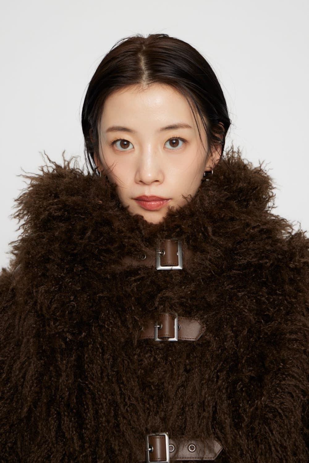 Laguagem 라구아젬 long faux fur belted 상품이미지1