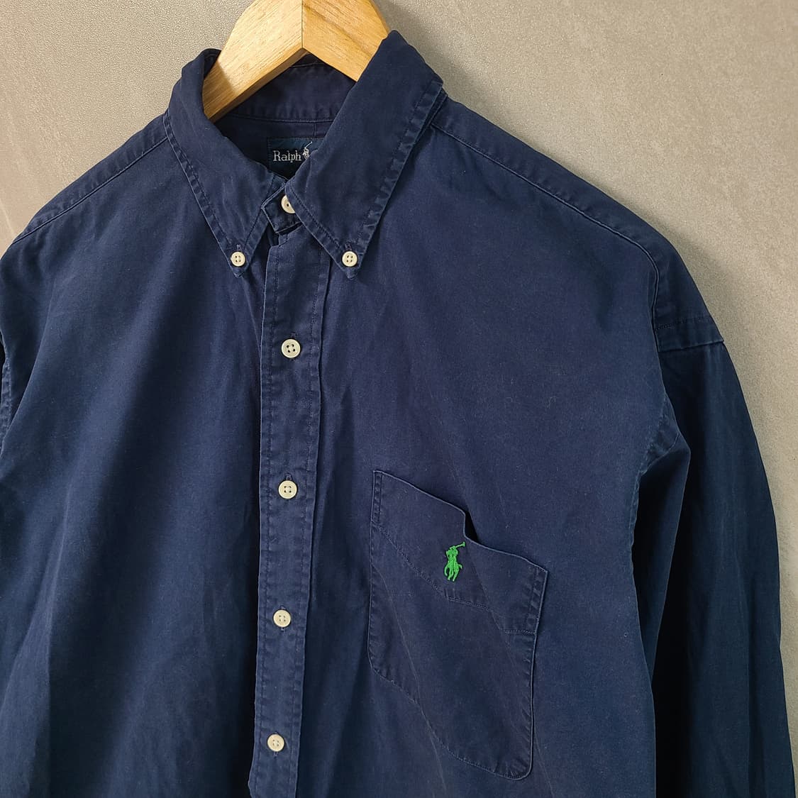 무료배송)105~110 폴로 솔리드 셔츠 블레이크핏 상품이미지3