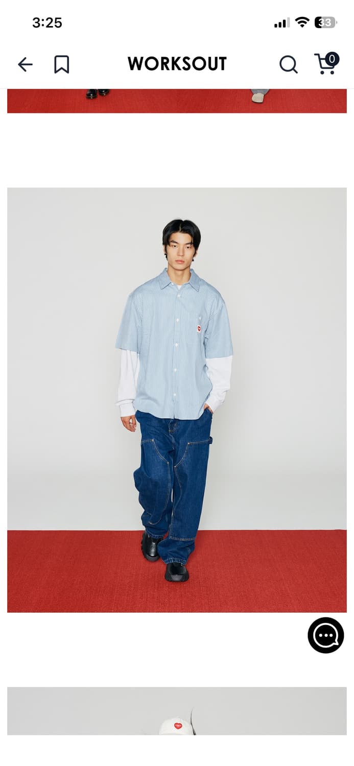 칼하트 wip 테렐 반팔셔츠 상품이미지1