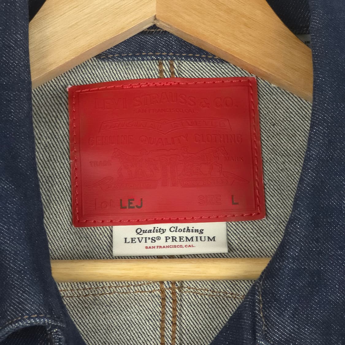 [L] 리바이스 LEJ 엔지니어드 트러커 데님자켓 상품이미지5