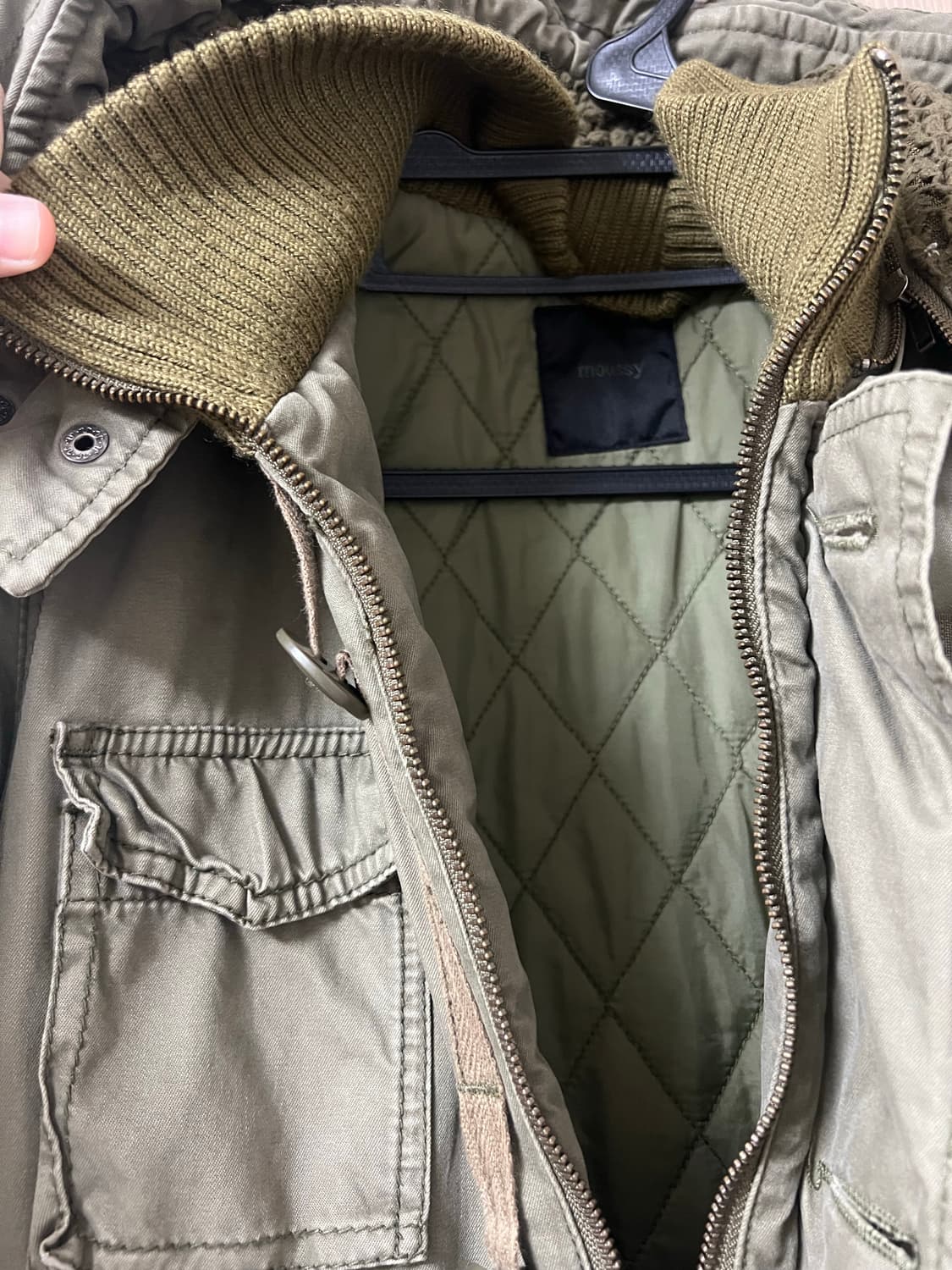 y2k 일본 빈티지 디테일 카고 야상 상품이미지3