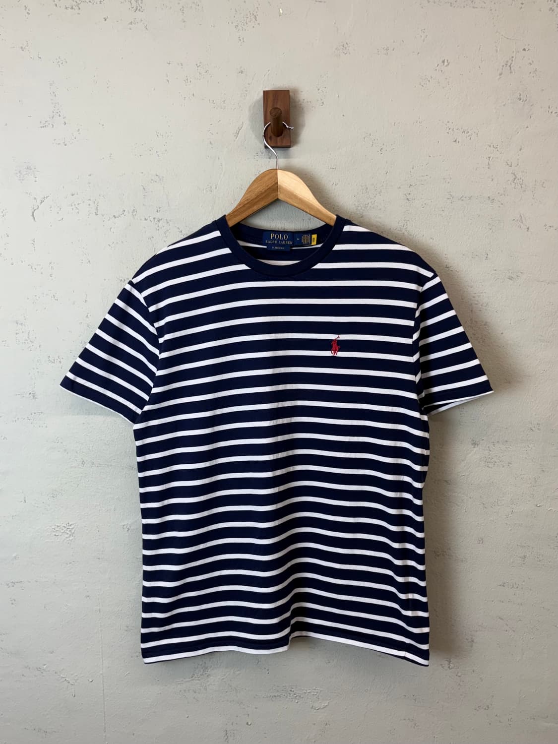 폴로랄프로렌 큐알 정품 스트라이프 반팔티 상품이미지1