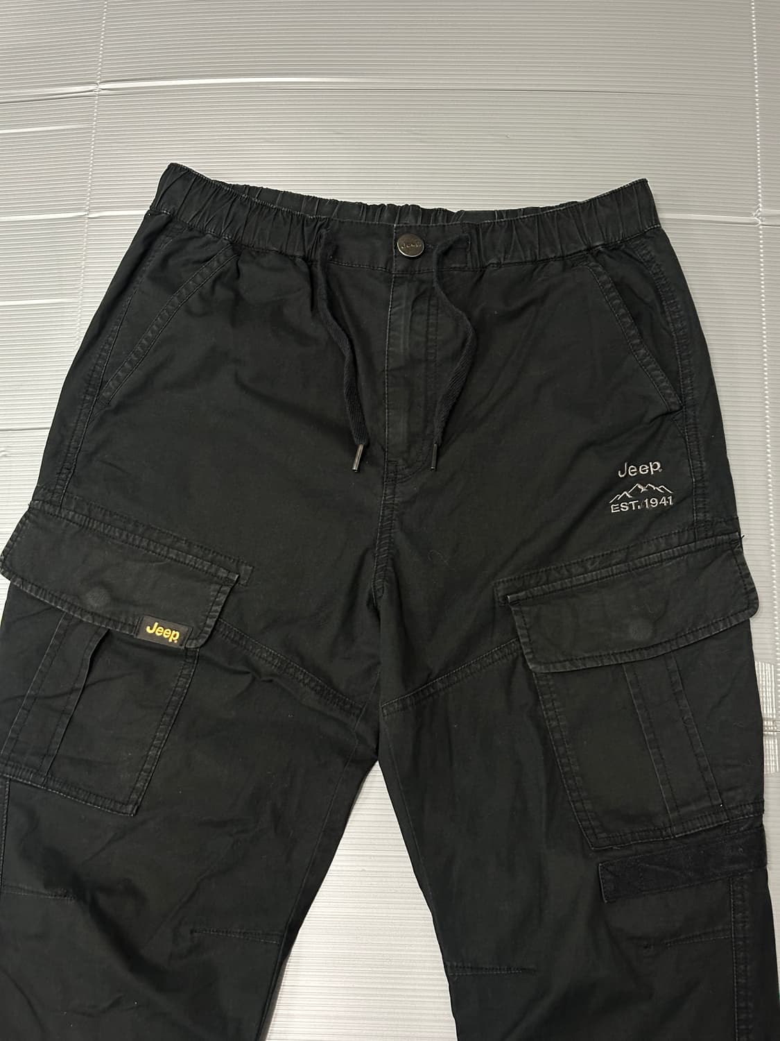 지프 카고 팬츠 바지 블랙 28 상품이미지3