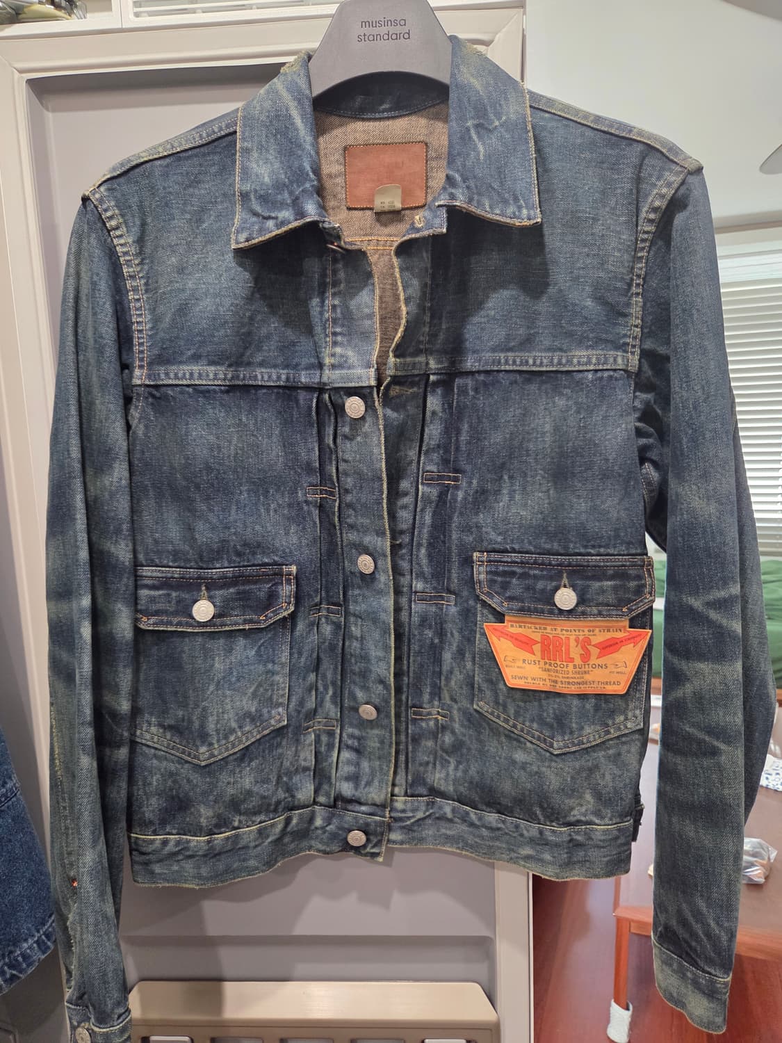 RRL 웨스트뷰 데님 트러커 재킷 상품이미지1