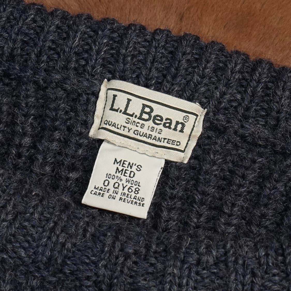 90s 엘엘빈 아일랜드 니트 상품이미지6