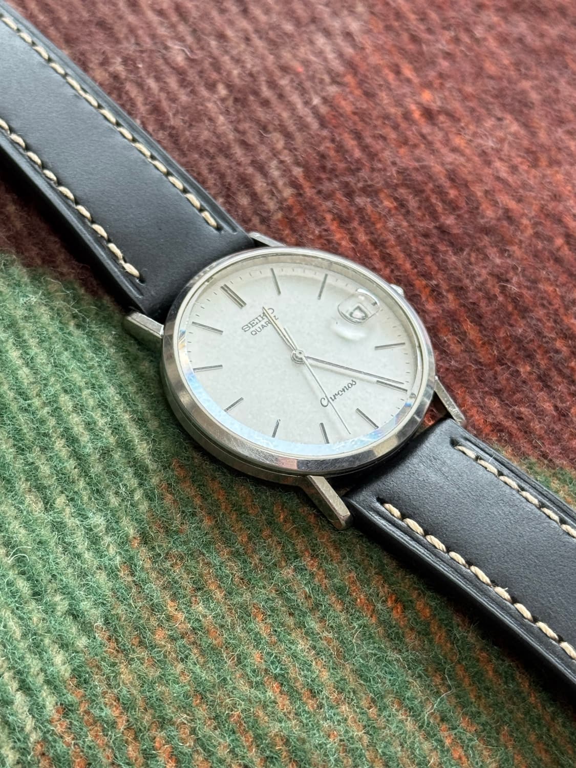 80s Seiko Chronos quartz 상품이미지4