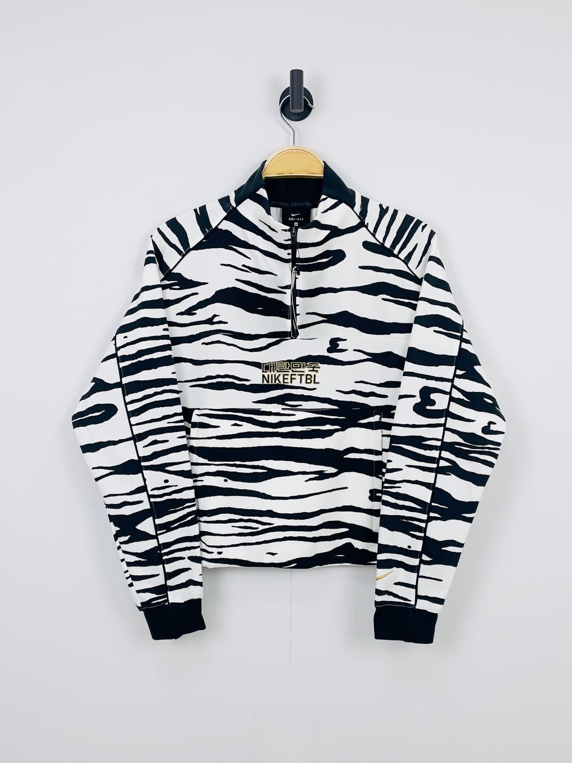 Nike 한국대표팀 지브라 패턴 DRI-FIT 하프집업 상품이미지1