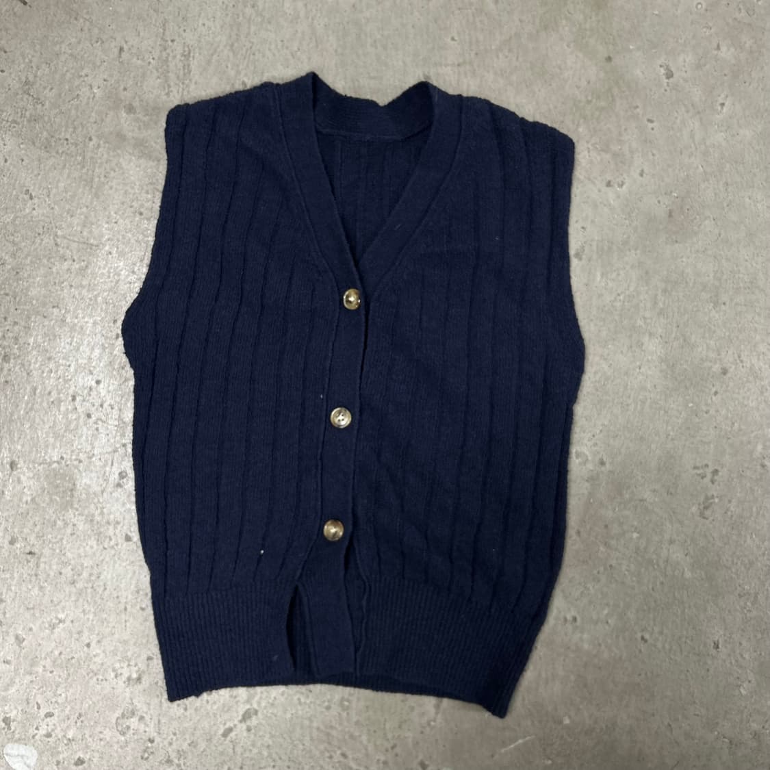 세터 니트 조끼[1370] 상품이미지3