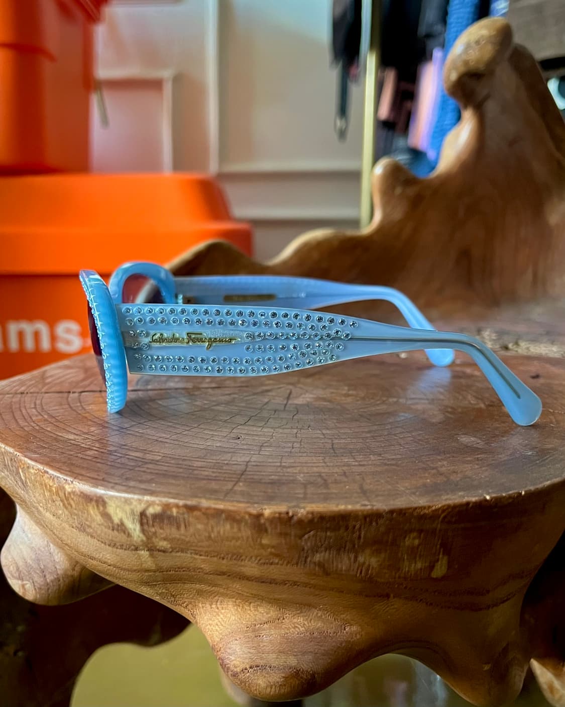 Salvatore Ferragamo Swarovski Sunglass 상품이미지7