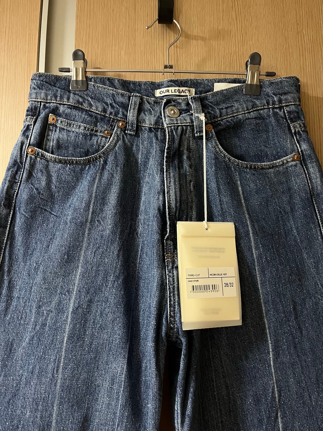 아워레가시 써드컷 원 블루 넵 28사이즈 팝니다 상품이미지3