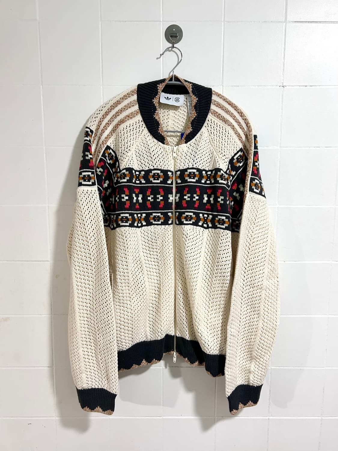 아디다스 클락 크로셰 아이보리 트랙탑 져지 상품이미지1