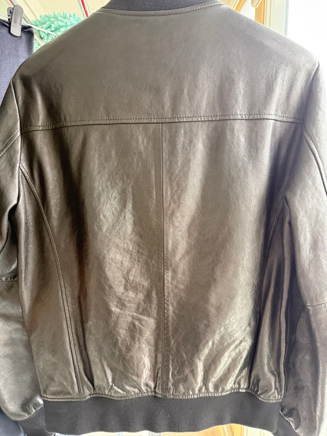 느와르 라르메스 Leather MA-1 46사이즈 상품이미지2