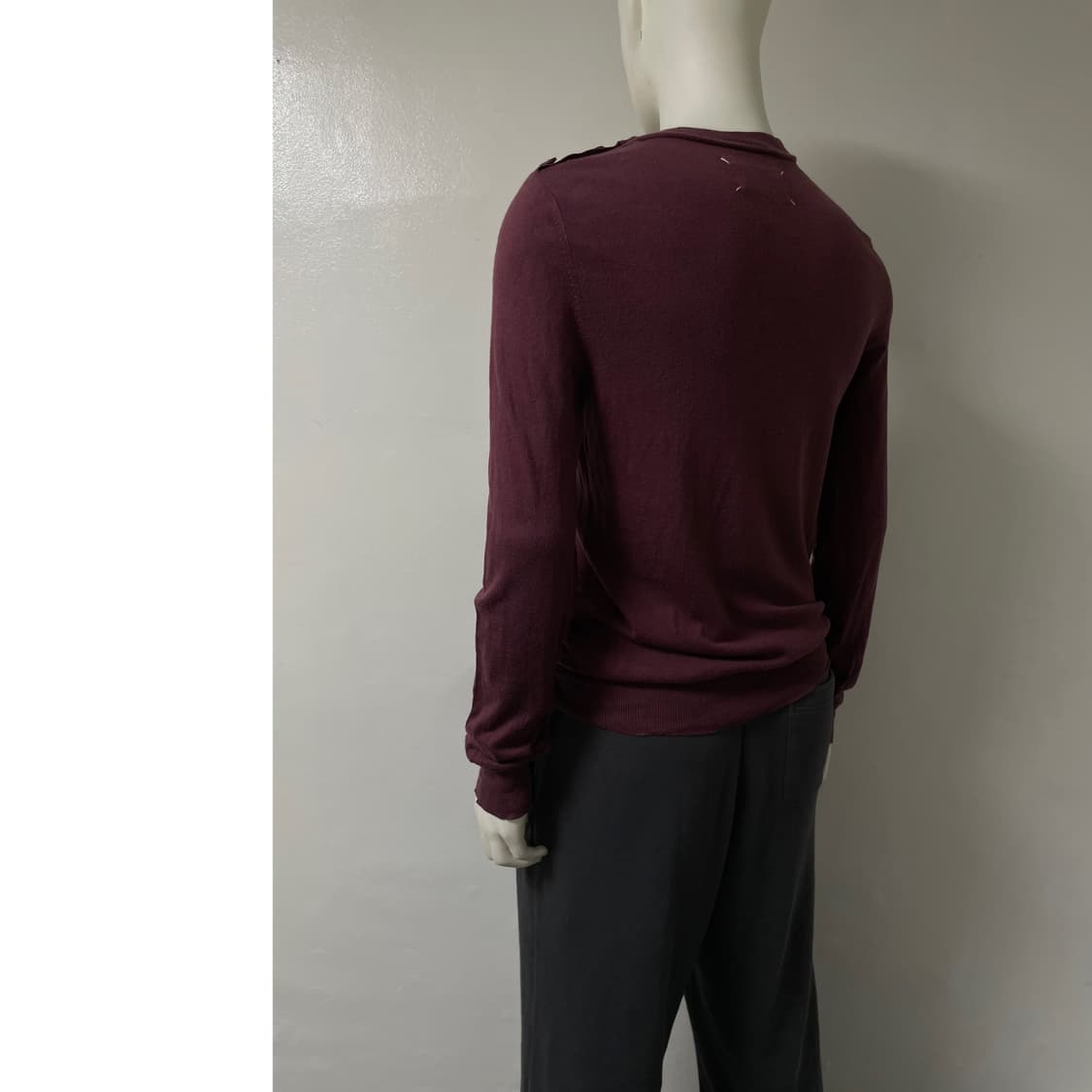 shoulder botton knit 상품이미지3