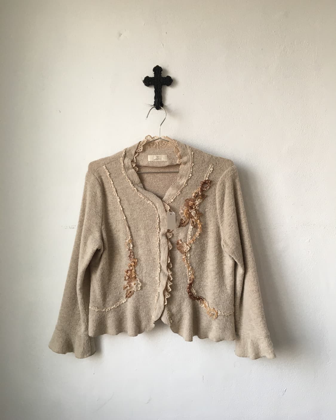Corsage knitted jacket 상품이미지2