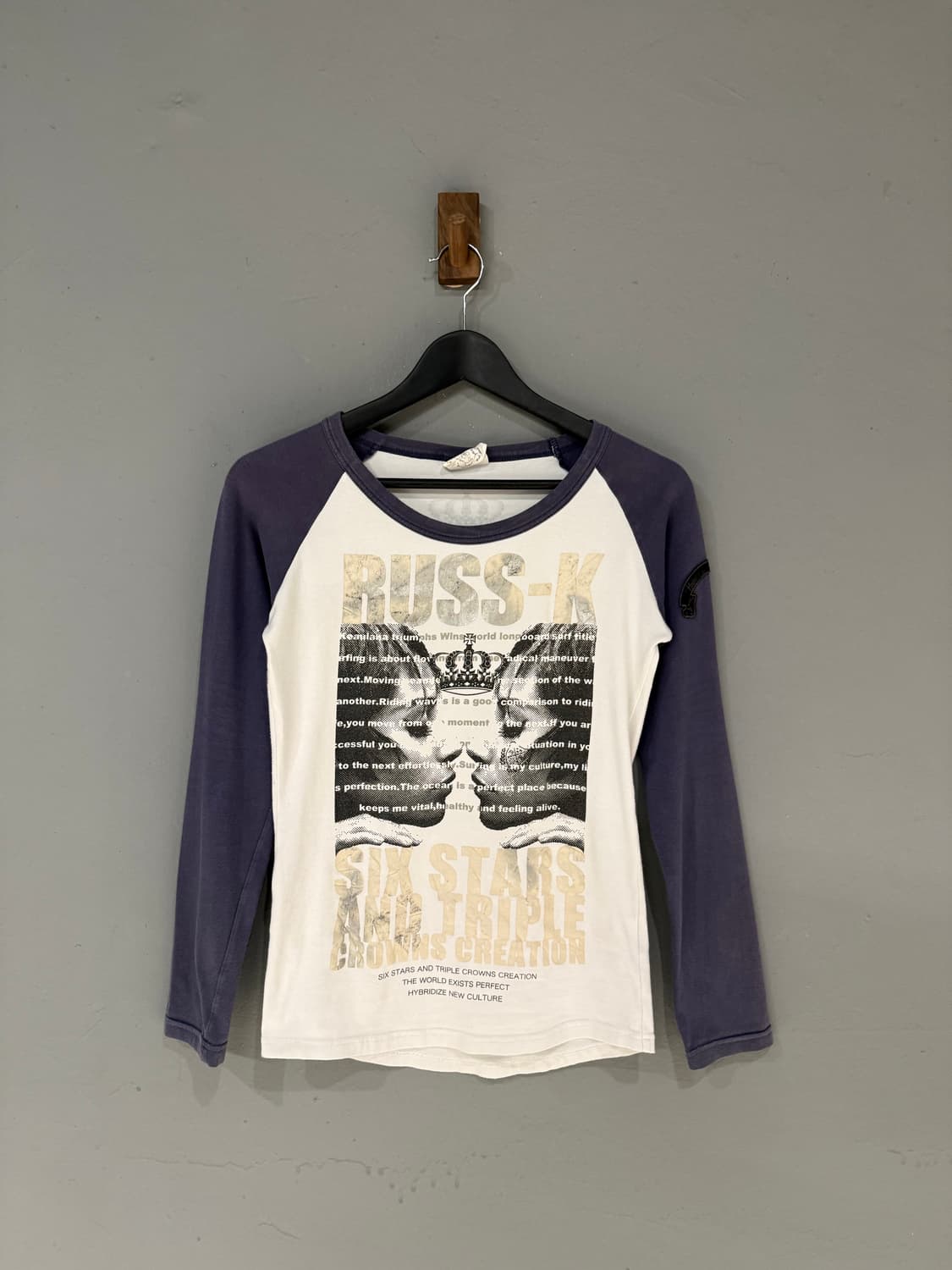 russ-k printing raglan long sleeve 상품이미지5