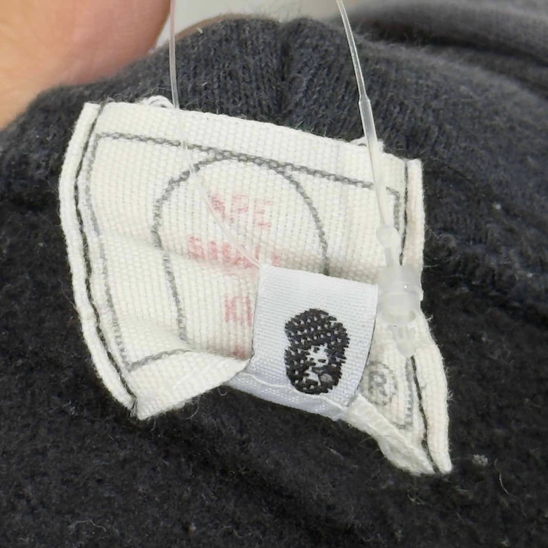 90s 베이프 사루 후드 티셔츠 상품이미지4