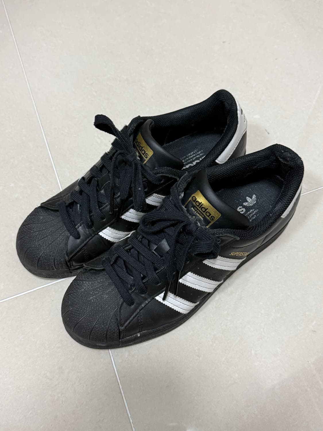 아디다스 슈퍼스타 블랙 255 상품이미지1