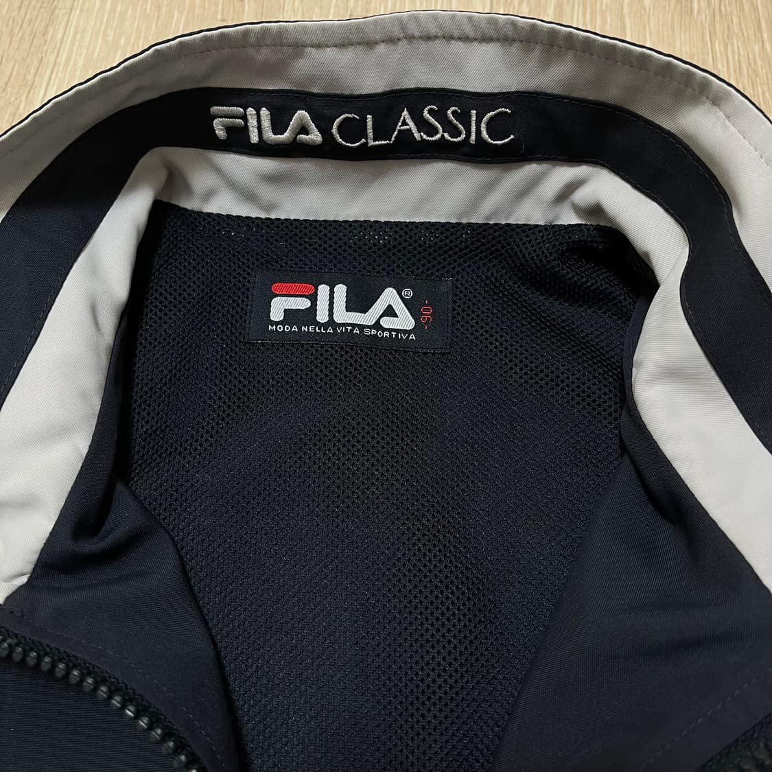 휠라 클래식 여성 바람막이 자켓 S/90 상품이미지5