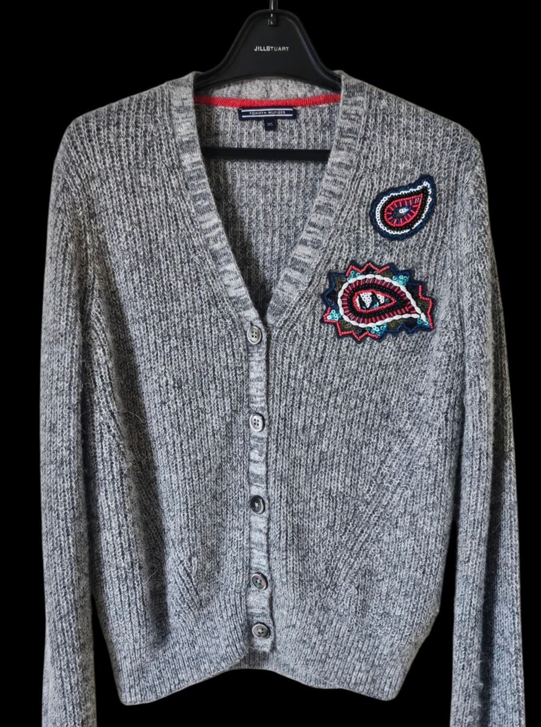 타미힐피거 알파카 혼방 여성가디건 M / 상태 좋음 상품이미지3