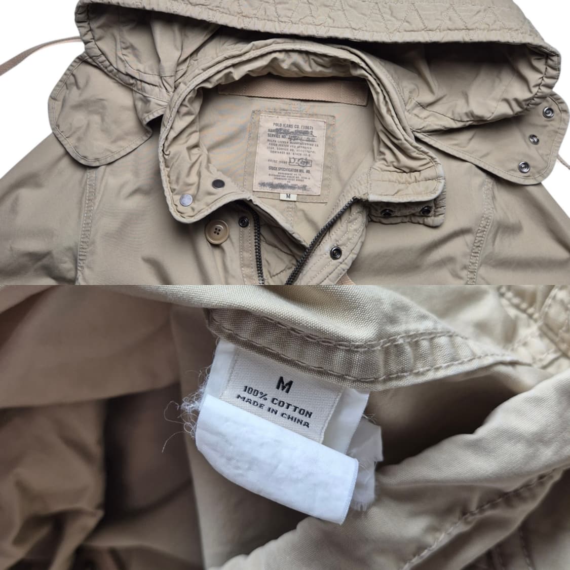 [M] 폴로 진스 밀리터리 피쉬테일 파카 상품이미지8