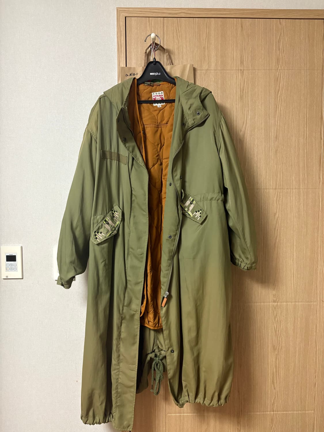 티티카카 titicaca 피쉬테일 야상 상품이미지1