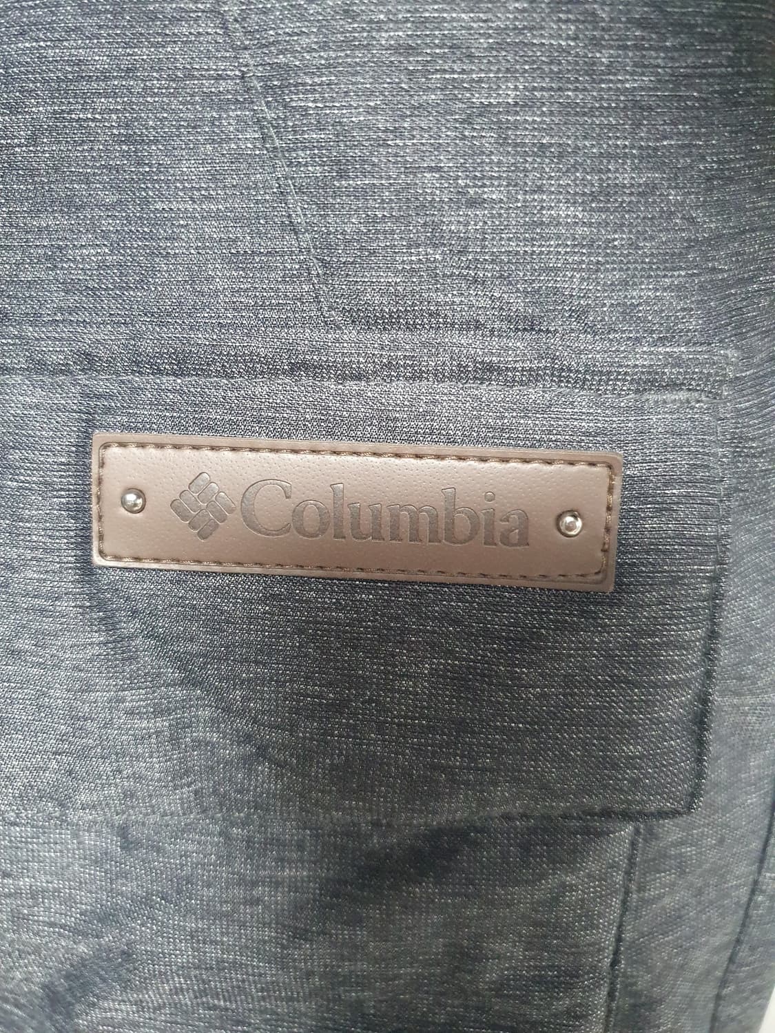 컬럼비아 헤비 덕다운 패딩 멜란지블랙 100 🧊🖤 상품이미지8