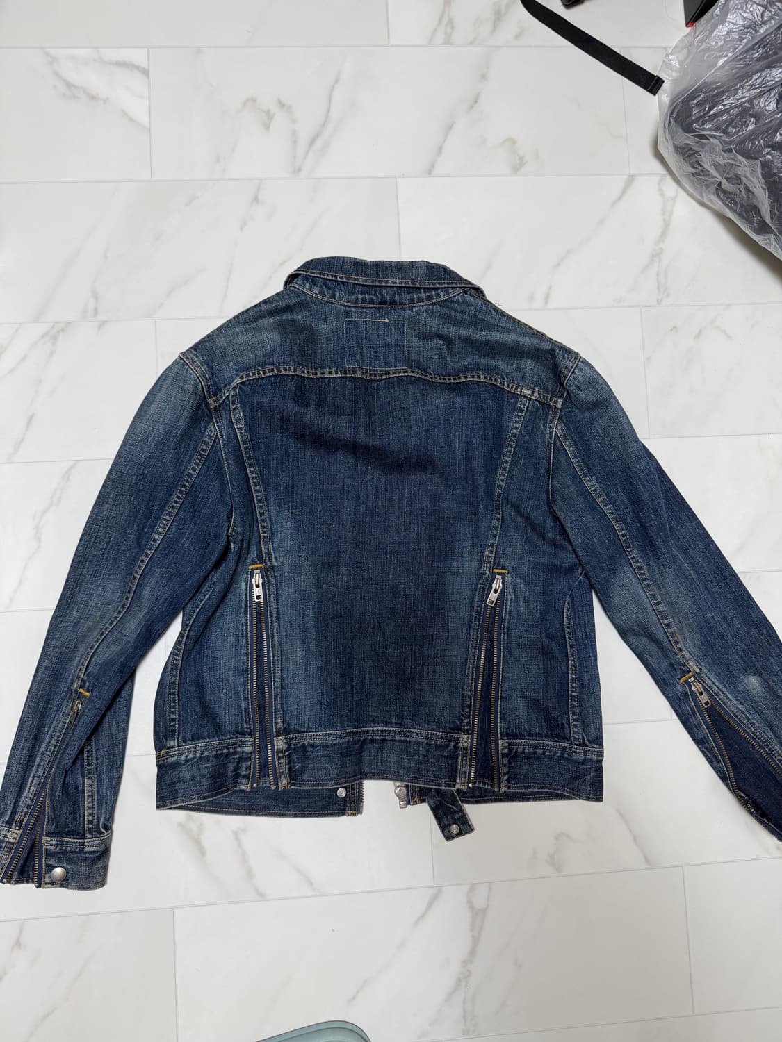 리바이스 지퍼 디테일 데님 자켓 상품이미지3
