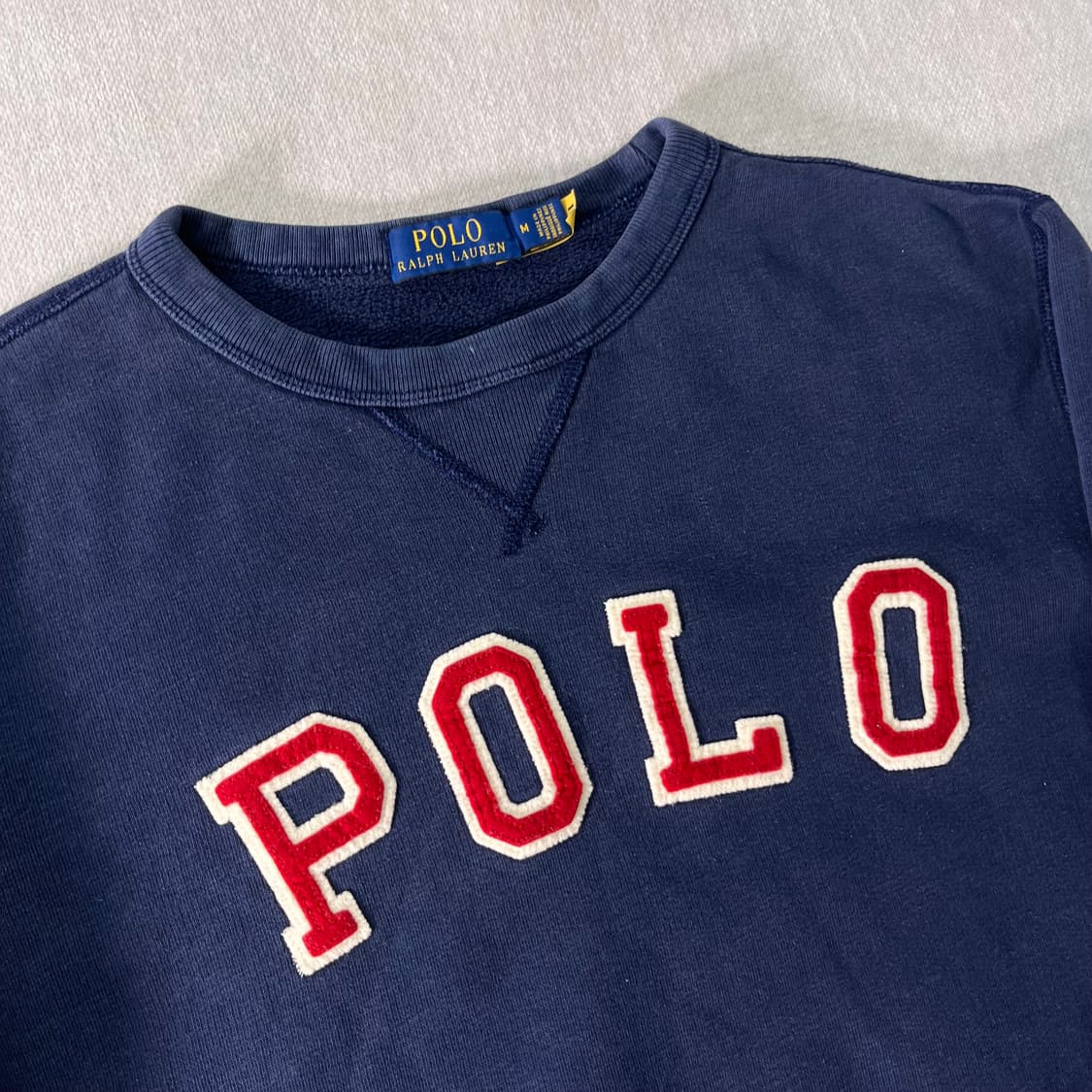 95 폴로랄프로렌 신형라벨 스펠아웃 맨투맨 상품이미지2
