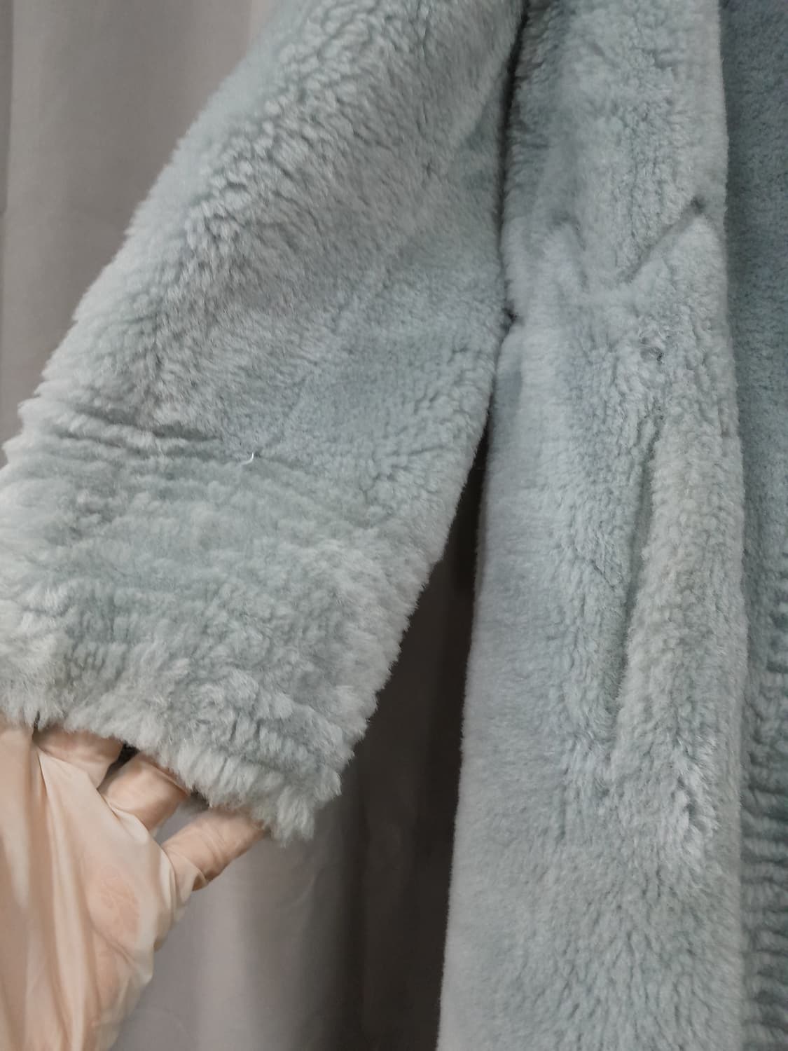 양털 후드 롱코트 55 상품이미지7