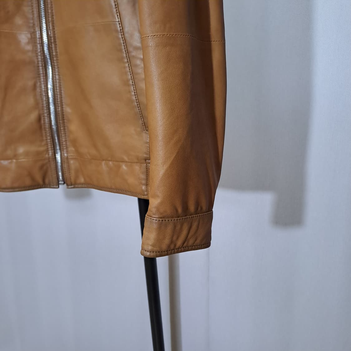 (택포) 오일워싱 양가죽 블루종 95 B413 상품이미지4