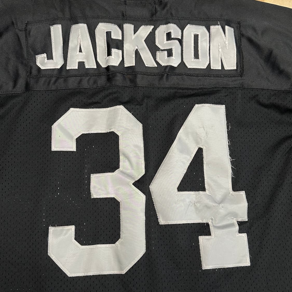 M (48) NFL 레이더스 No.34 잭슨 풋볼 유니폼 상품이미지8