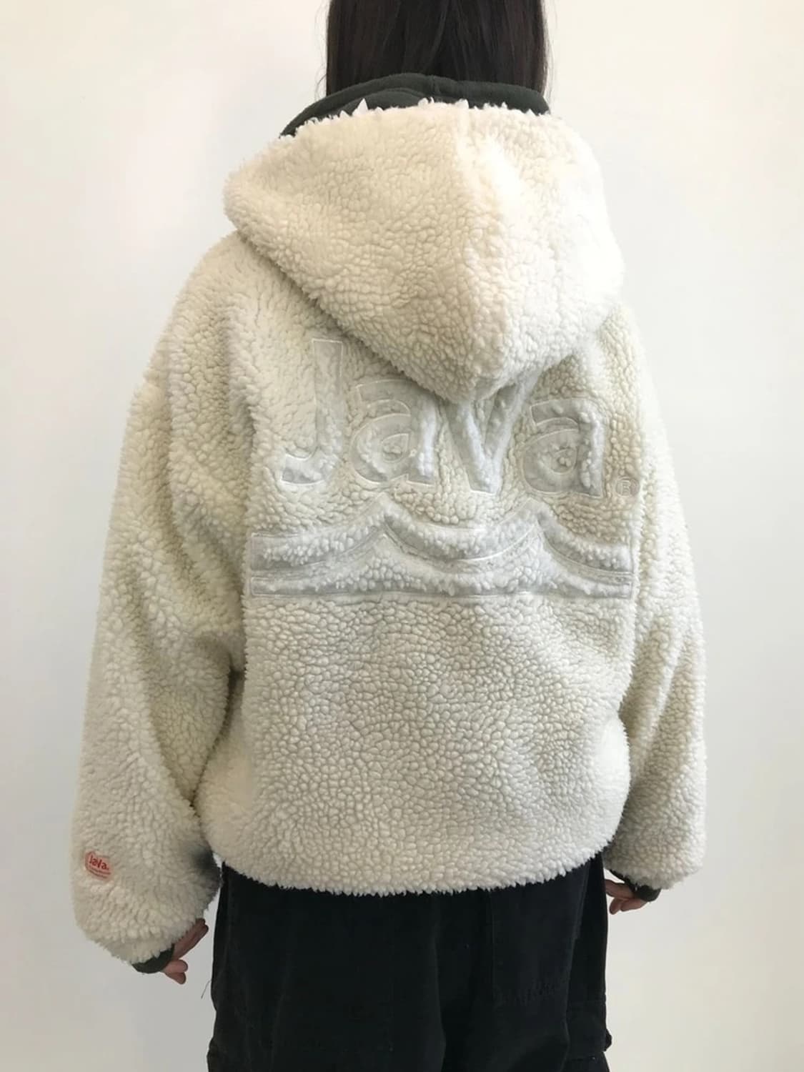 JaVa Sherpa Fleece Half Zip Pullover 상품이미지1