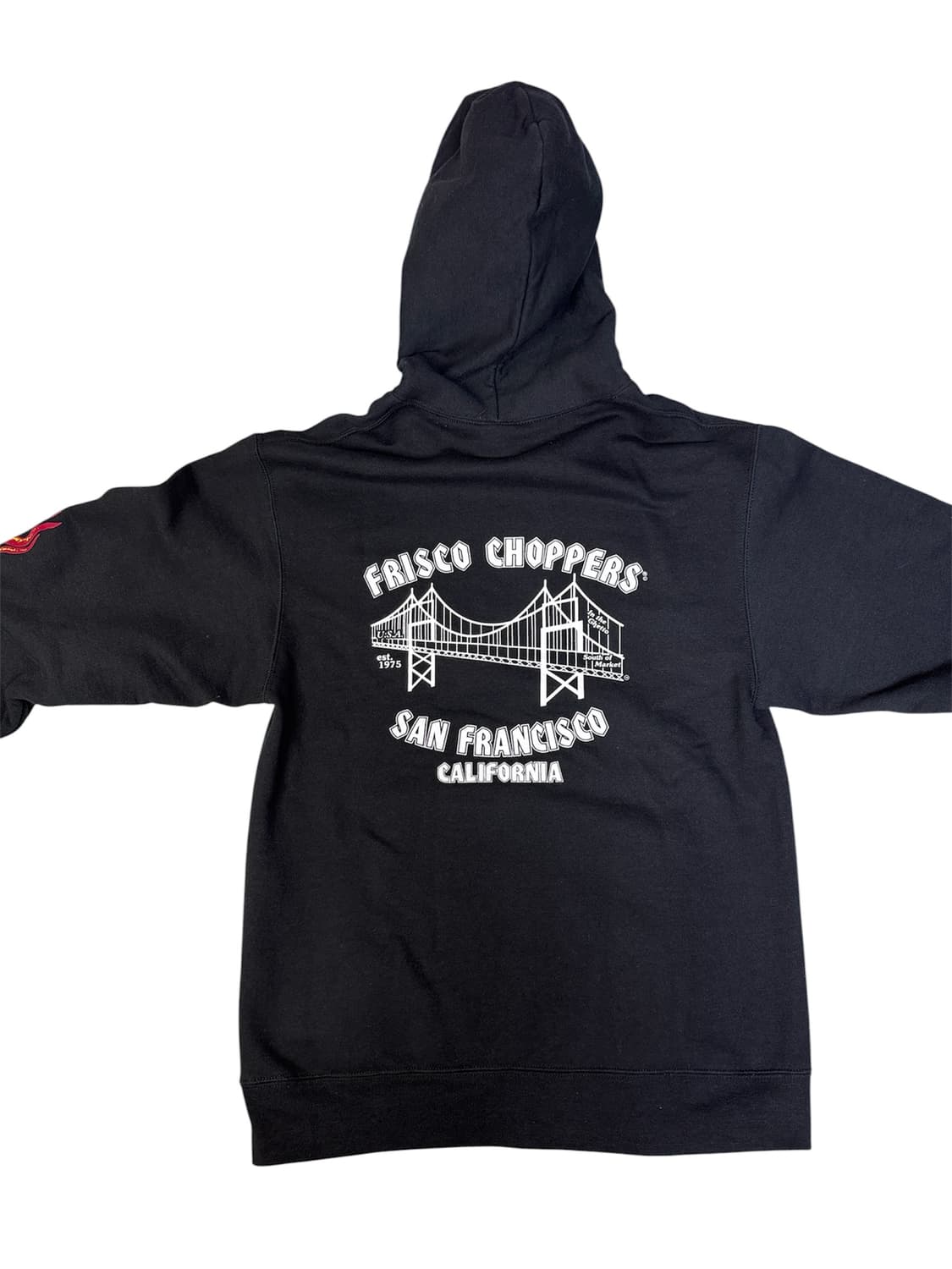 빈티지 프리스코 차퍼스 FRISCO CHOPPERS 로고 후디 S 상품이미지6