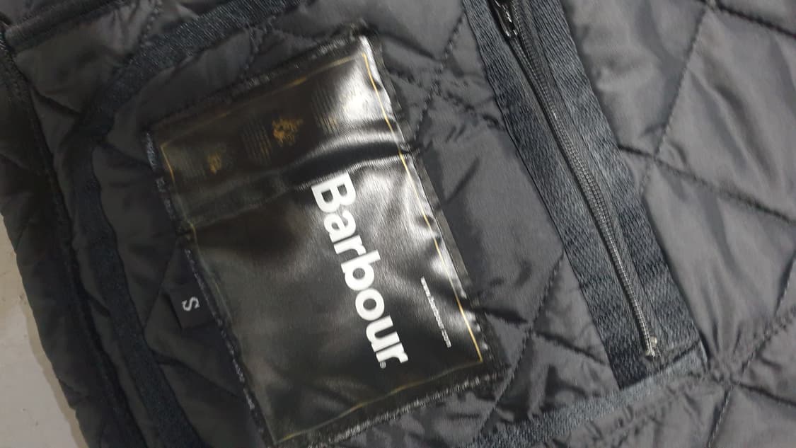 바버 퀄팅 자켓 리데스데일 블랙 S 상품이미지7