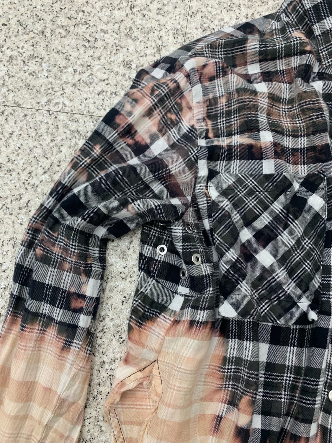 Diesel dyed cut off grunge shirt  상품이미지7