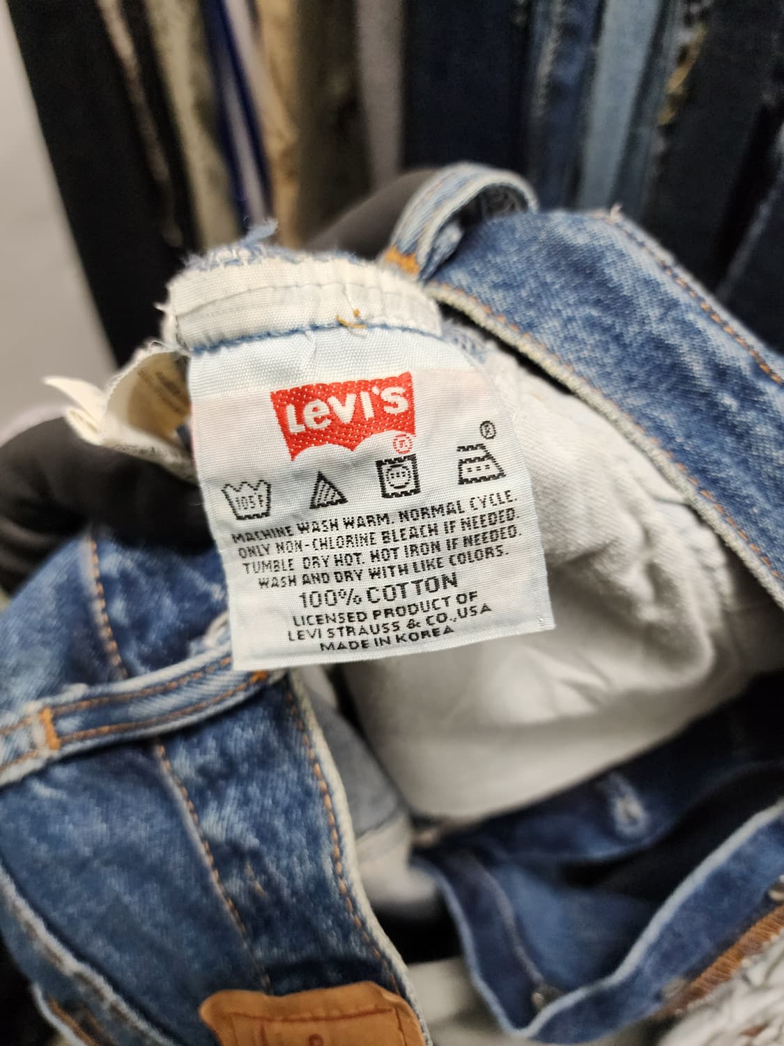 00s 리바이스 501 데님  상품이미지6