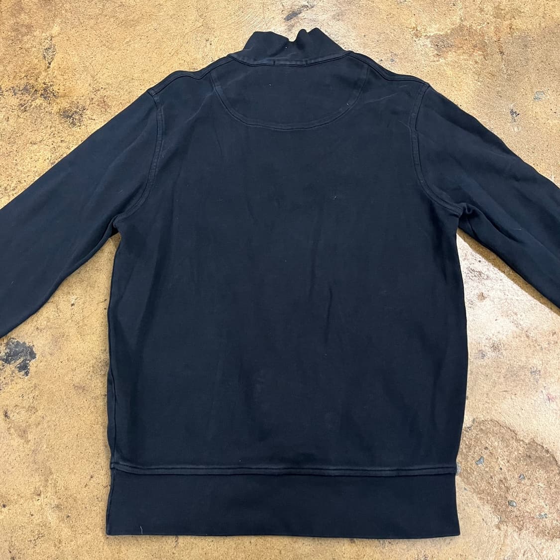 [정품/S] 버버리 런던 블랙 하프집업 맨투맨 b18 상품이미지4