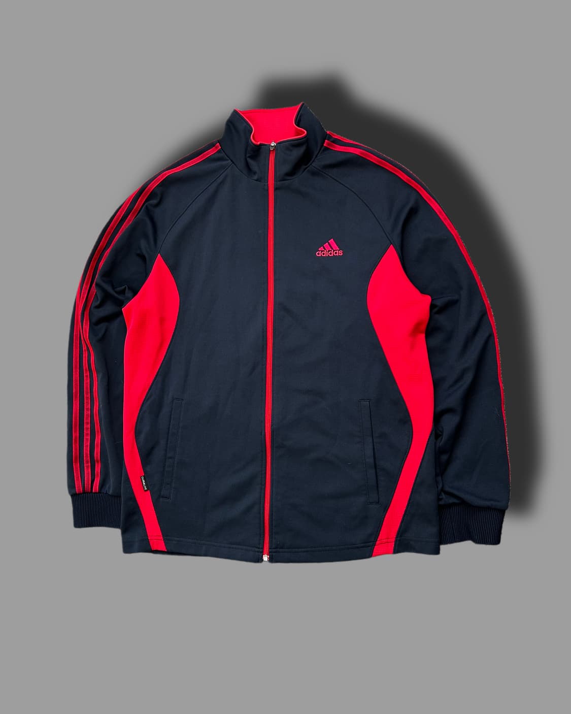 아디다스 네이비 레드 트랙탑 져지 L 상품이미지4