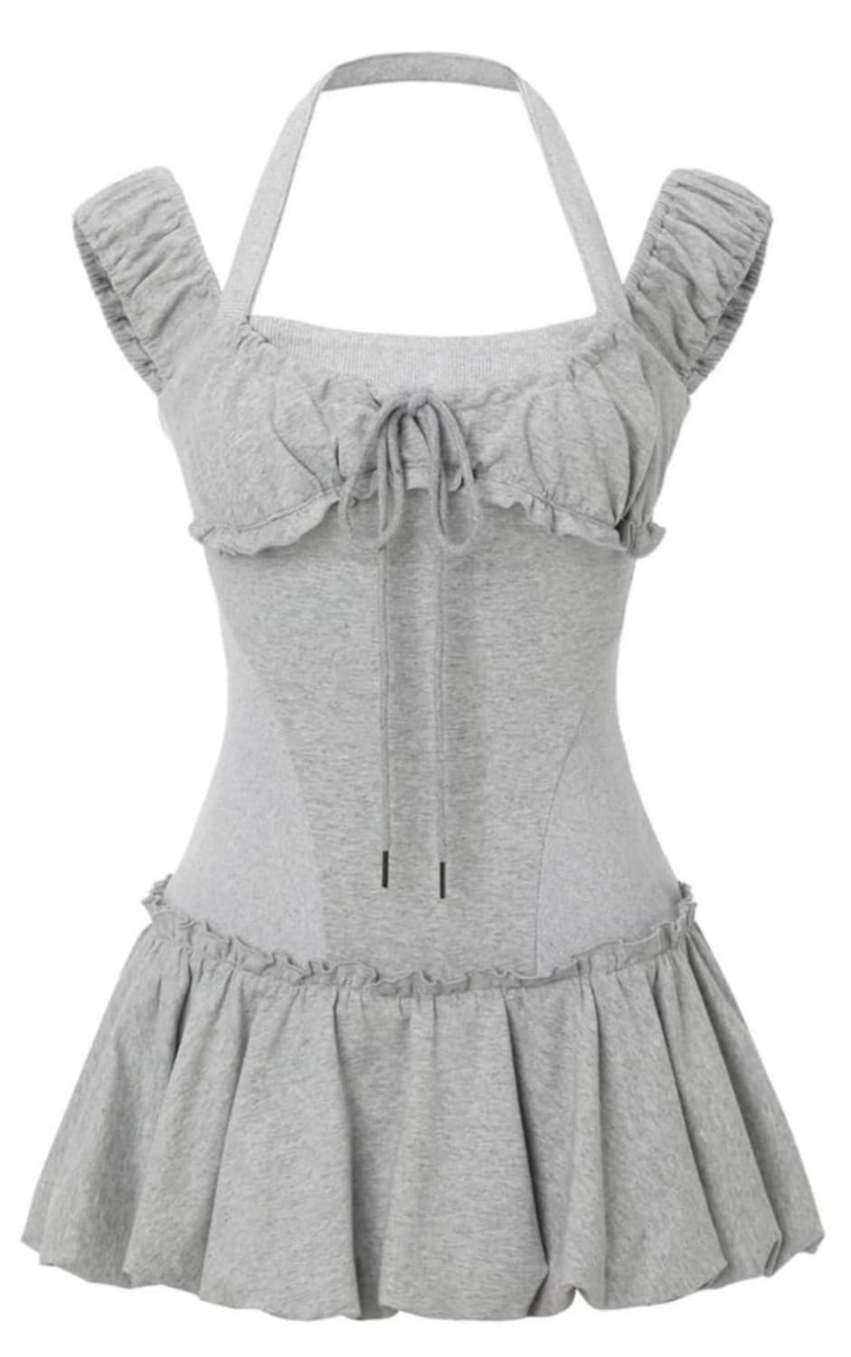 쓰리타임즈 앤 홀터 드레스 xs 새상품 상품이미지1