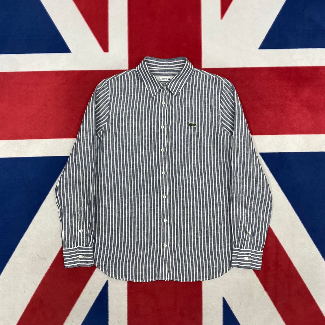 라코스테 린넨셔츠 여성90 상품이미지1