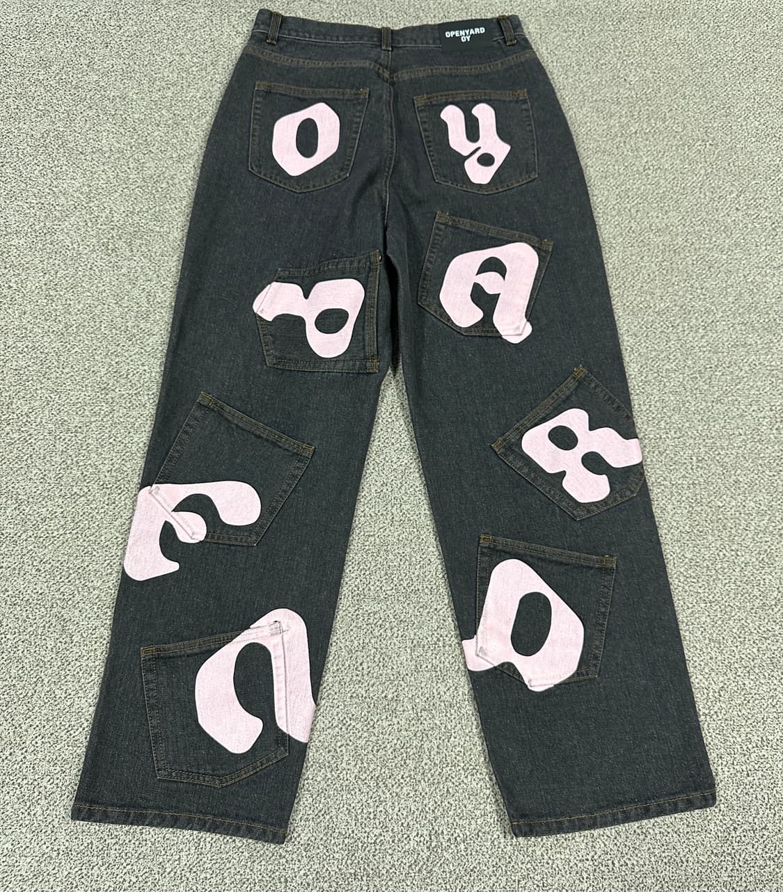 공용 새상품급 OY 에잇포켓 배기데님팬츠 0사이즈 상품이미지2