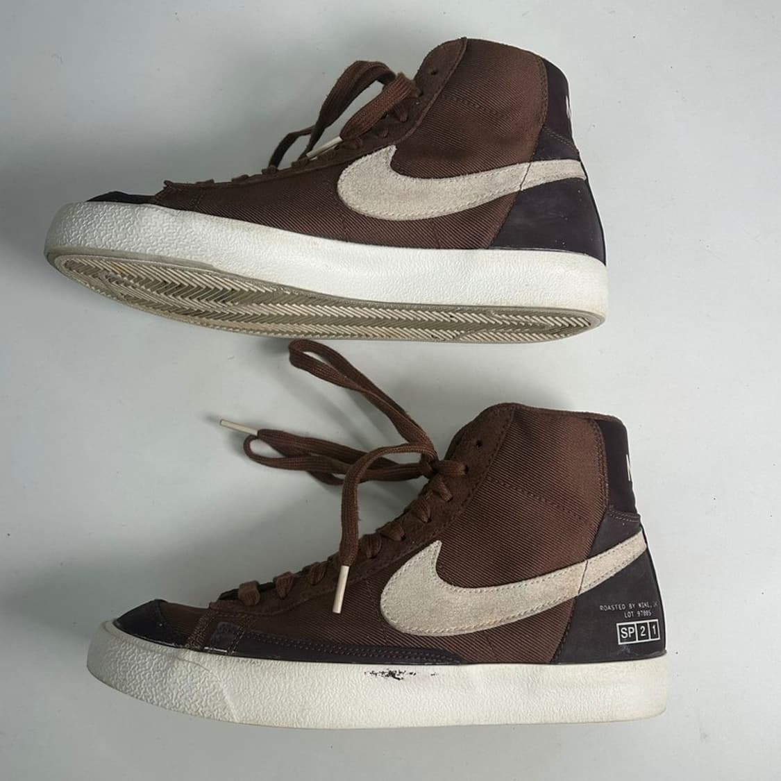 NIKE 블레이저 미드 77 커피 스니커즈 250 상품이미지2