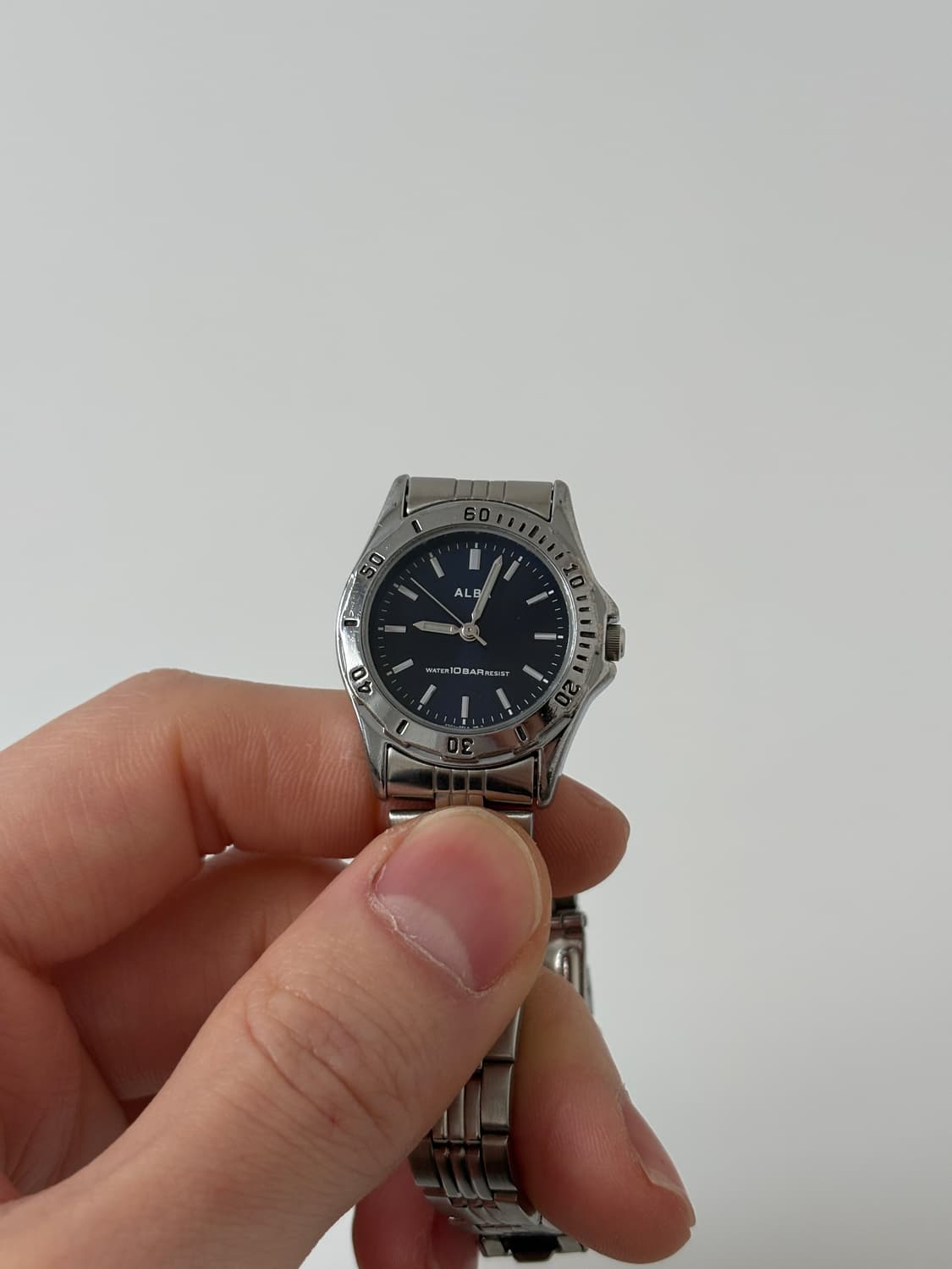 ALBA - 1990s Navy Dial Ladies Quartz 상품이미지2